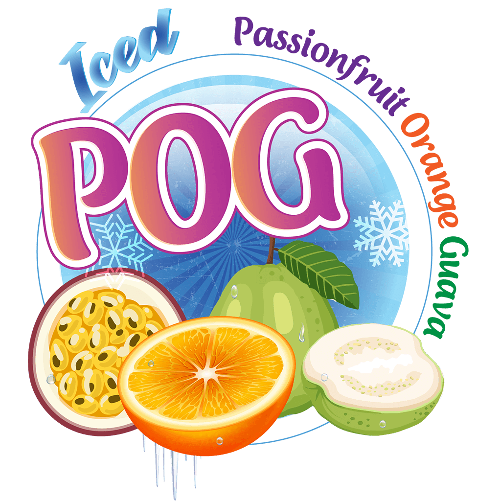 P.O.G (PassionFruit Orange Guava) Iced